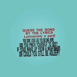 GUESS THE SONG