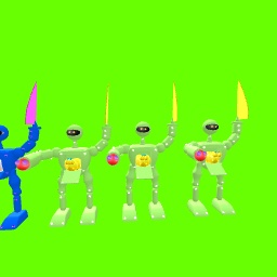 Loaf mecha robots