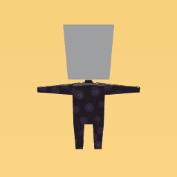 black with purple dots