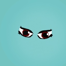 Angry eyes
