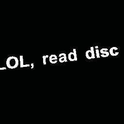 read disc