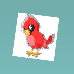 The red bird