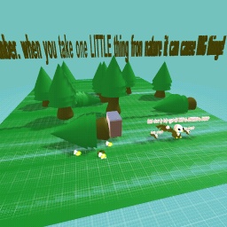 STOP. deforestation!!!