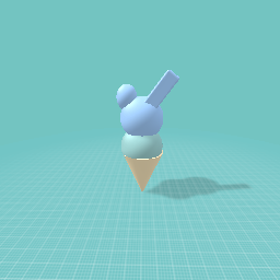 Twix ice cream blueberry + raspberry