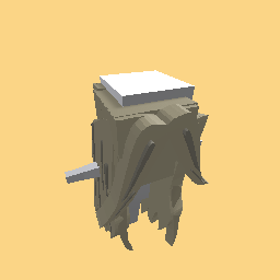 long borwn hair (Korean styled)