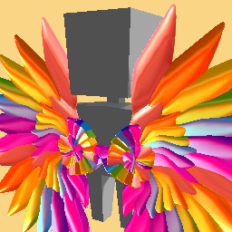 Awesome Rainbow Wings