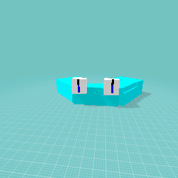 Minecraft cyan head