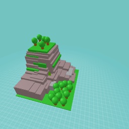 The mountain of peaceful