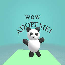Adopt me panda pet
