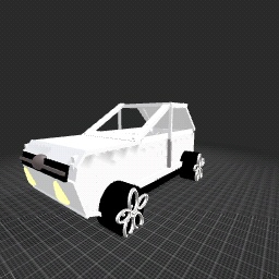 white car