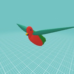 Red and Green King Parrot