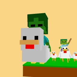 Free minecraft chicken zombie dob dob skin
