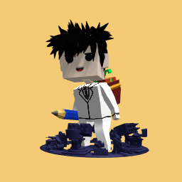 Weird school student