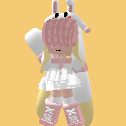 Kawaii cute light pink outfit