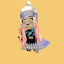 Winter tik-tok girl