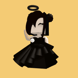 Gothic black dress