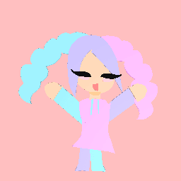 Cotton Candy girl