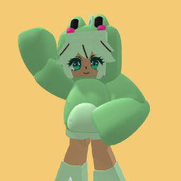 Frog girl