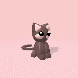 Cute 3D Kitten  かわいい 3D 子猫