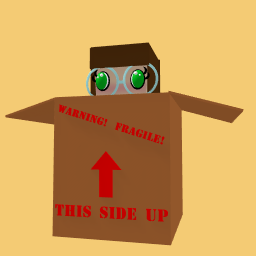 *DELIVERY* girl in a box