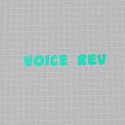 My Voice Reveal