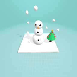 Little snowman number 1!!!