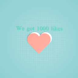 1000 likes!!! TYSM guys!