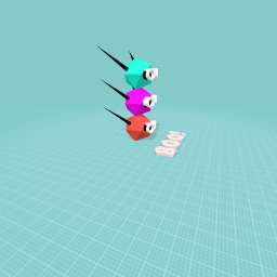 Three headed creep