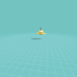 Simple saturn key chain