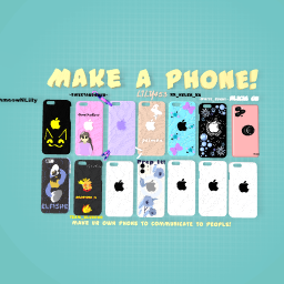 I made a phone !!!!