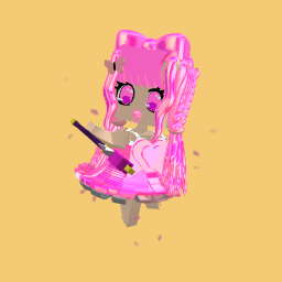 The baby who loved pink