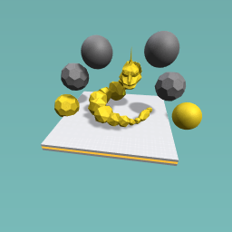 Shiny onix doing rock throw