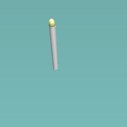 my wand descised as a candel