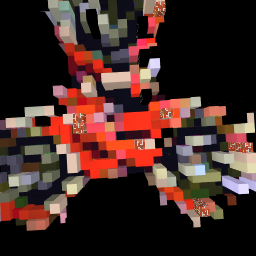 Rare red camo fidget spinner