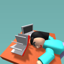 When u take a “little” nap during online school