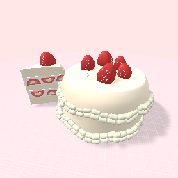 strawberry cake-