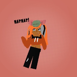 I m sorry, but I forgot about the hat so this is the redo