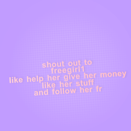 shout out