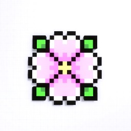 Pink Flower PixelArt