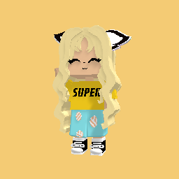 SUPER Outfit - Yellow/Blue