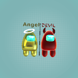 Among us devil and angel
