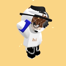 Highly Cute Boy With Blue Phonoe