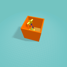 a box with stuff inside