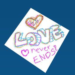 Love never ends