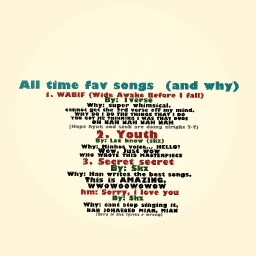 Fav songsssss