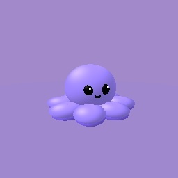 purple octopus as requested