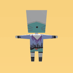 Fringed Sweater with Speckled Shorts