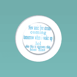 new sonic live stream tomorrow