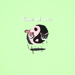 Kuromi and sanrio