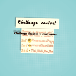 Challenge contest